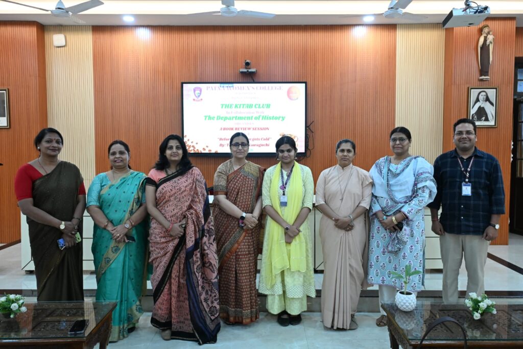 Patna Women’s College Hosts Book Review Session Exploring Time Travel and Human Emotion Through Before the Coffee Gets Cold