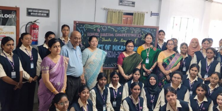 Patna Women’s College Hosts ‘Trash To Tiny Life’ Competition Showcasing Microbial Models