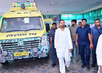 Nishant Kumar Steps Into Spotlight With ‘Sadbhav Yatra’ Across Bihar