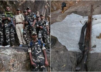 SSB Recovers Cache of Weapons in Lakhisarai District Using Drones and Sniffer Dogs During Search Operation