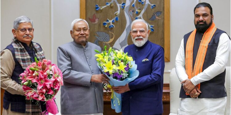 Date and Time Fixed, Suspense Remains Over Bihar’s Next CM; Swearing-In at 11 AM in Presence of Narendra Modi and Amit Shah
