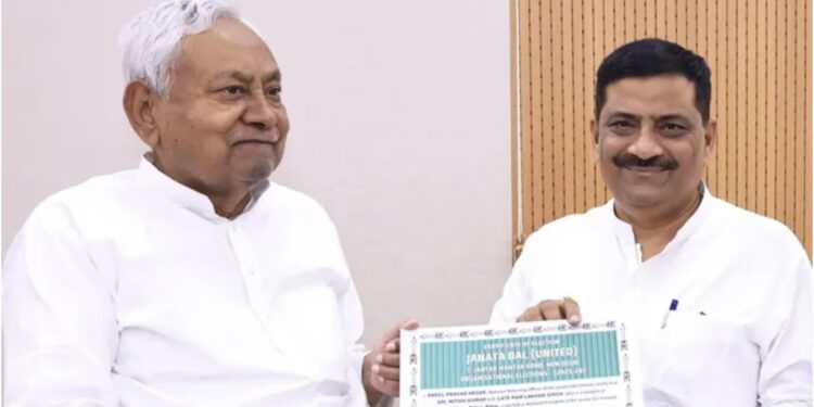 JD(U) Announces New National Executive as Sanjay Jha Retains Role and Nishant Kumar is Left Out