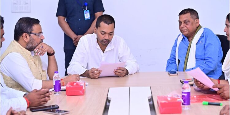 Nishant Kumar Sets JD(U)’S Roadmap in Patna, Calls for United Push to Deliver Nitish Kumar’s Vision