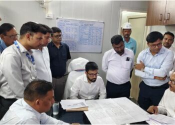 NBPDCL and BSPTCL Managing Director Inspects Chhapra Grid and Substation, Reviews Progress and Directs Timely Completion