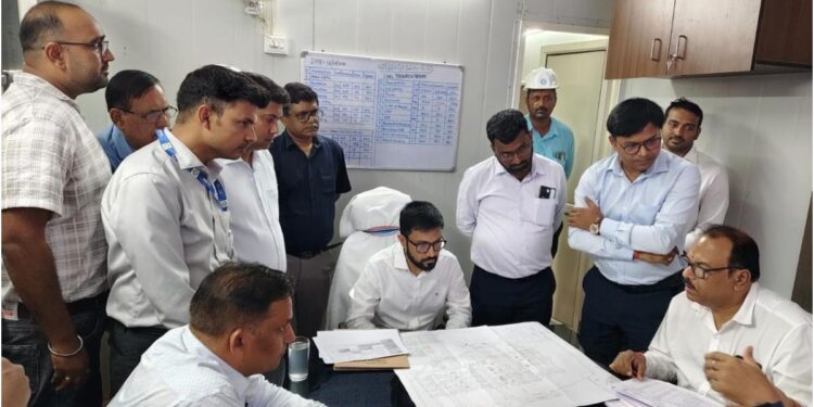 NBPDCL and BSPTCL Managing Director Inspects Chhapra Grid and Substation, Reviews Progress and Directs Timely Completion