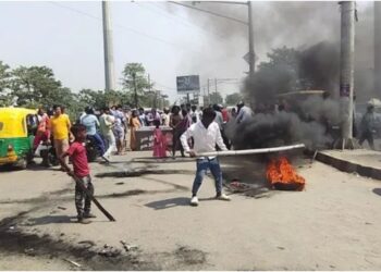 Patna Erupts in Protest After Drowned Youth’s Body Remains Missing, Roads Blocked and Traffic Disrupted
