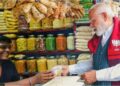 PM Narendra Modi Eats Jhal Muri, Gaya Vendor’s Small Stall Grabs National Spotlight