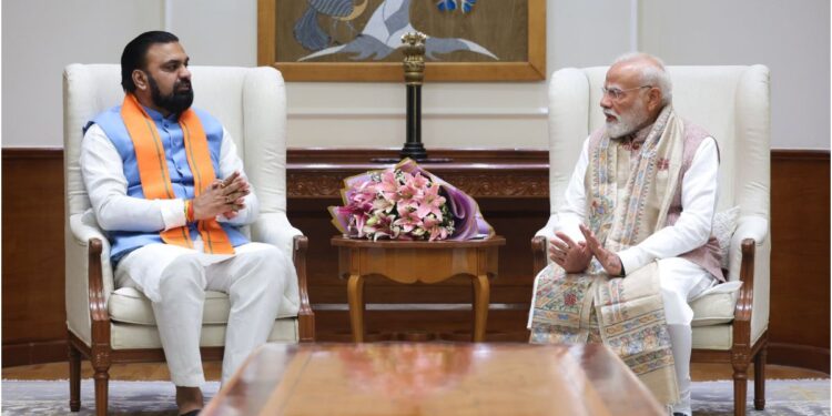 CM Samrat Choudhary Meets PM Modi in Delhi, Receives Guidance on Developed India and Prosperous Bihar Vision