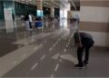 Tiles Fall at Patna Airport’s New Terminal, Triggering Chaos in Arrivals Area; Former Minister’s Son Narrowly Escapes