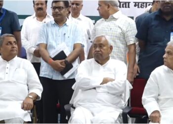 JD(U) Pamphlet Sparks Confusion as Nitish Kumar Is Hailed as Bihar CM During Party Event 12 Days After Resignation