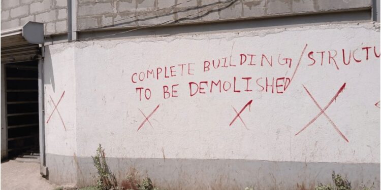 Bulldozer Action in Patna: Demolition Notices Issued for Illegal Constructions, Residents Given 30-Day Deadline to Vacate