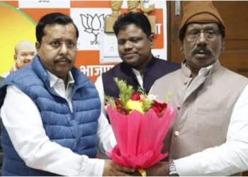 Bhagalpur Shootout: Who is Murder Accused Ramdhani Yadav? Viral Photo with Nitin Nabin; Wife Contested Election on LJP Ticket