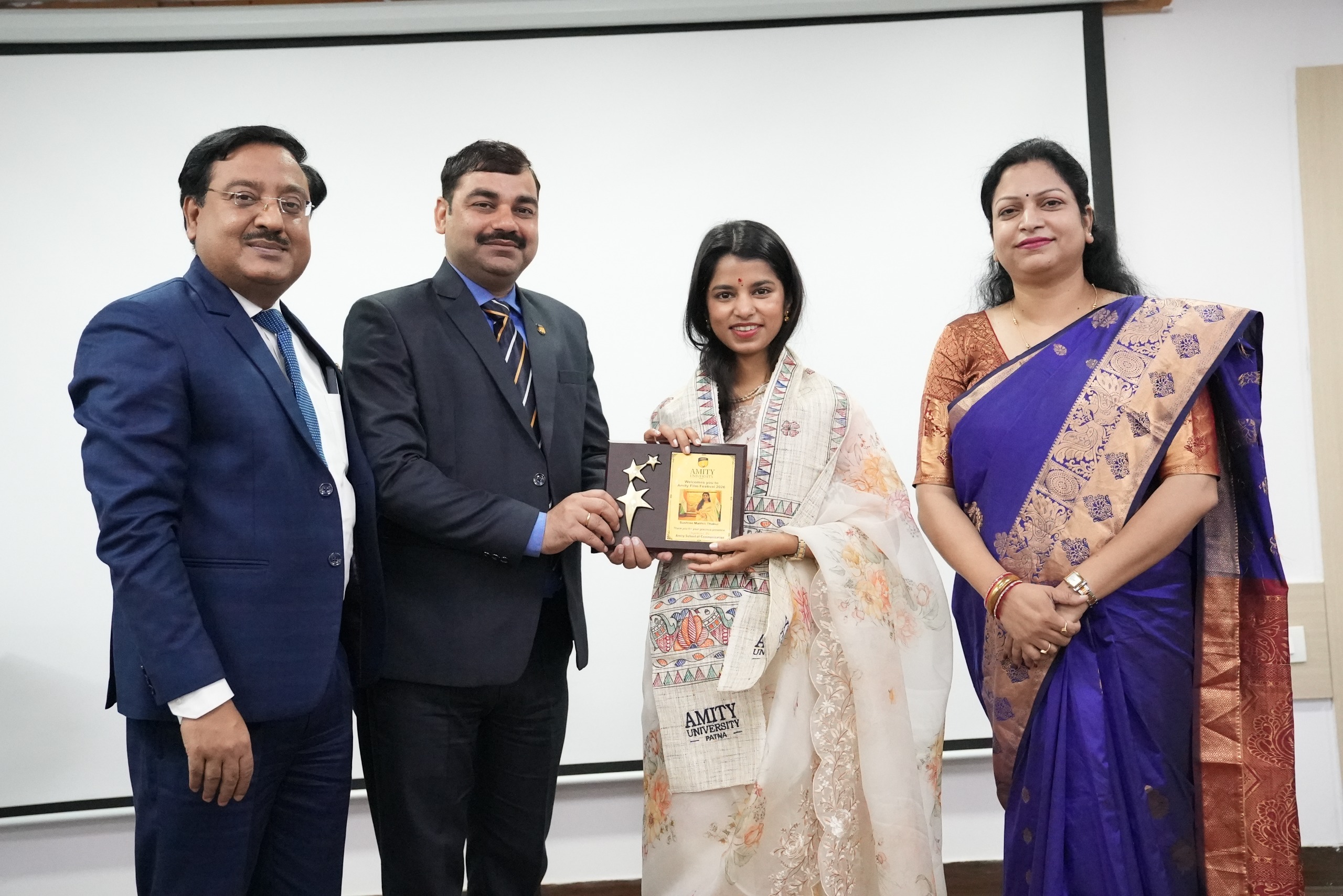 Amity Film Festival 2026 Concludes In Patna With Chandan Roy Inspiring Young Creators