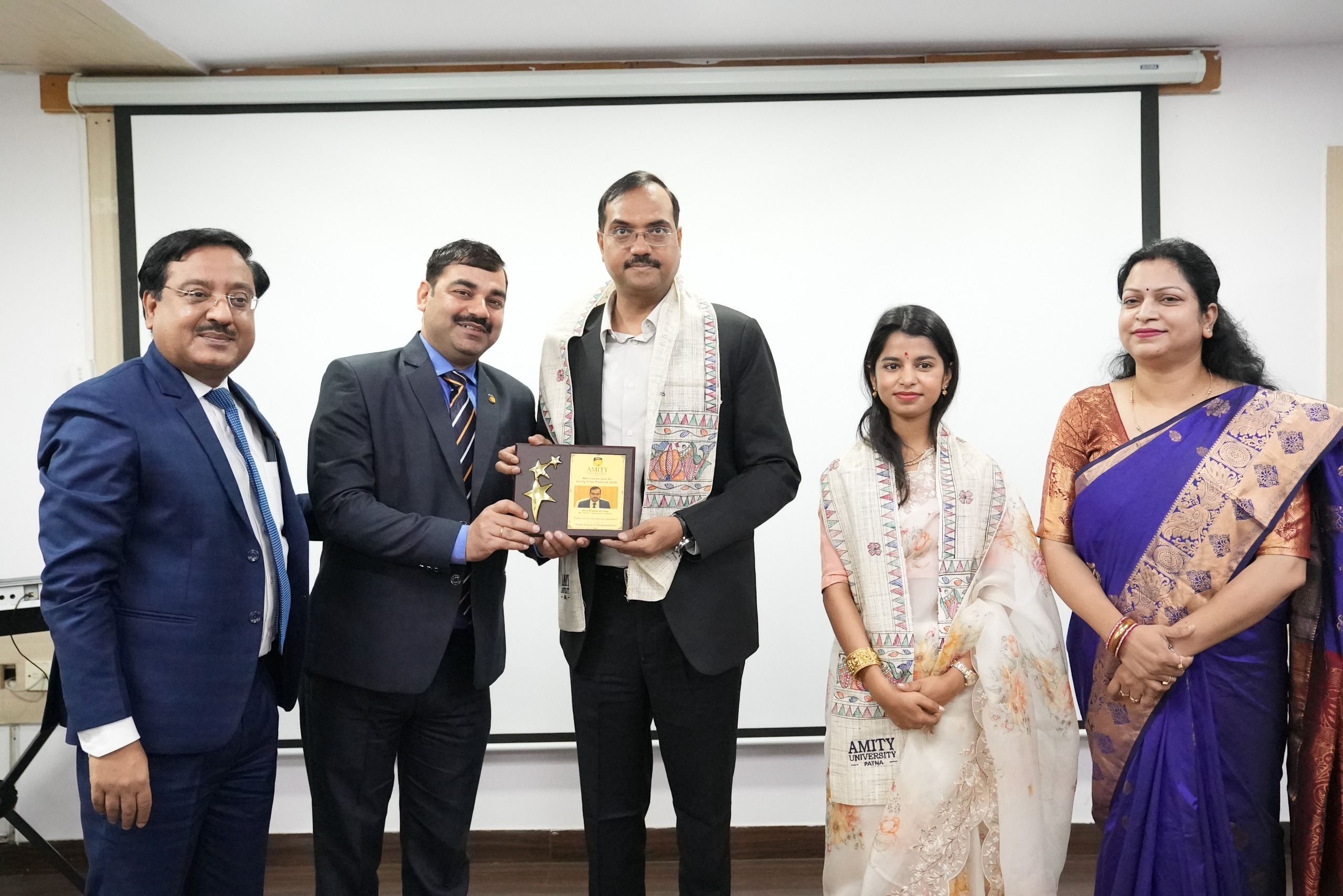 Amity Film Festival 2026 Concludes In Patna With Chandan Roy Inspiring Young Creators