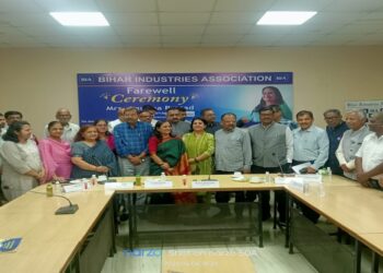 SIDBI General Manager Anubha Prasad Felicitated At Farewell Event In Patna