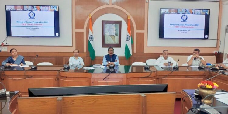 Bihar Records Rapid Progress In Census 2027 Preparations, Chief Secretary Reviews Status