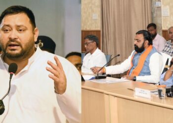 ‘Two Chief Ministers in Six Months, Bihar Run by Three People’: Tejashwi Yadav Attacks Samrat Government