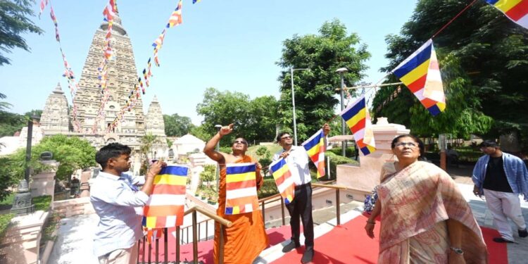 Preparations intensify In Bodhgaya For 2570th Buddha Purnima Celebrations