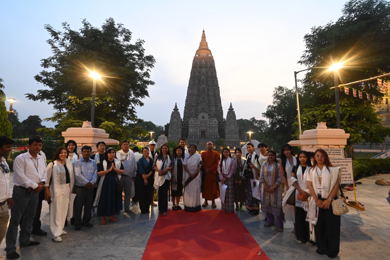 Influencers From Across Asia Visit Mahabodhi Temple As Part Of Govt's Cultural Diplomacy Push