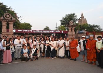 Influencers From Across Asia Visit Mahabodhi Temple As Part Of Govt's Cultural Diplomacy Push