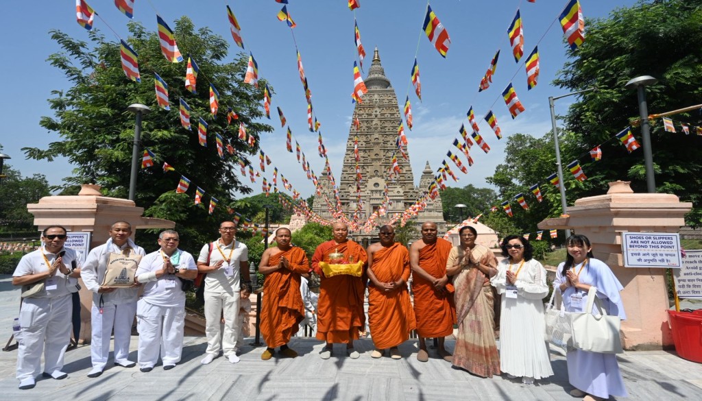 Bodh Gaya Comes Alive: 2570th Buddha Jayanti Celebrations Draw Massive Crowds to Mahabodhi Temple