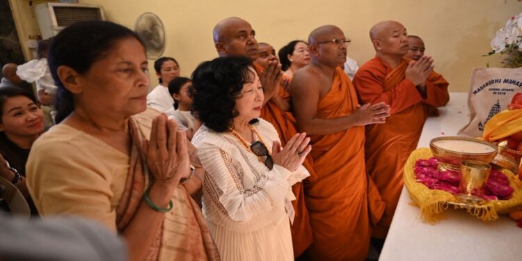 Bodh Gaya Comes Alive: 2570th Buddha Jayanti Celebrations Draw Massive Crowds to Mahabodhi Temple