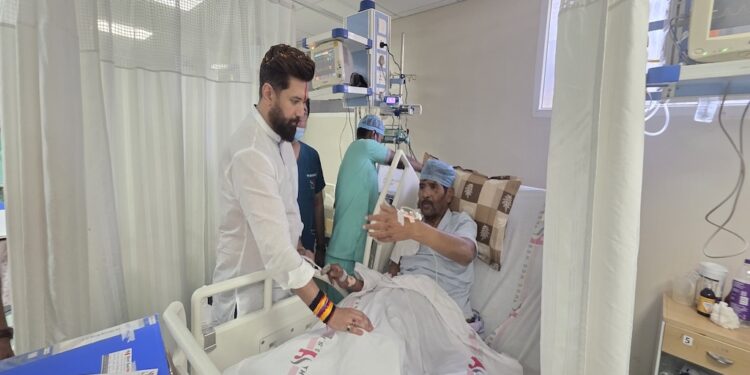 Pashupati Paras Hospitalised In Patna, Chirag Paswan Visits Amid Signs Of Thaw In Ties