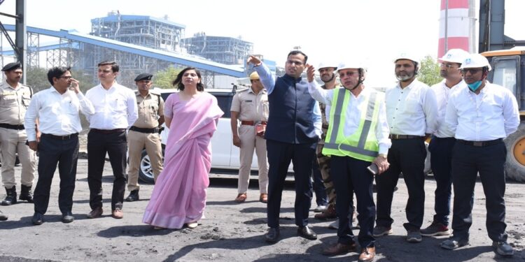 Energy Secretary Reviews Progress Of Buxar Thermal Power Project