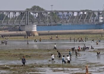 Crowds Flock To Gaya Dam To Catch Fish After Water Release Despite Warnings