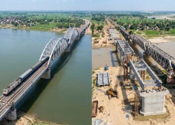 Relief In Sight For Rail Passengers As Ganga Bridge Project Nears Finish Line