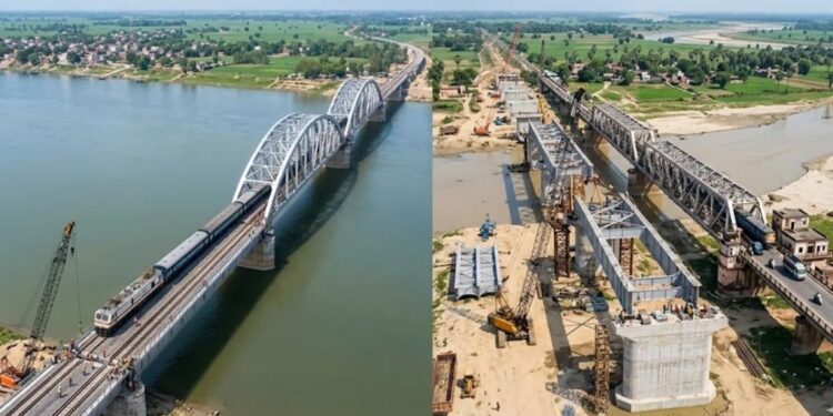 Relief In Sight For Rail Passengers As Ganga Bridge Project Nears Finish Line
