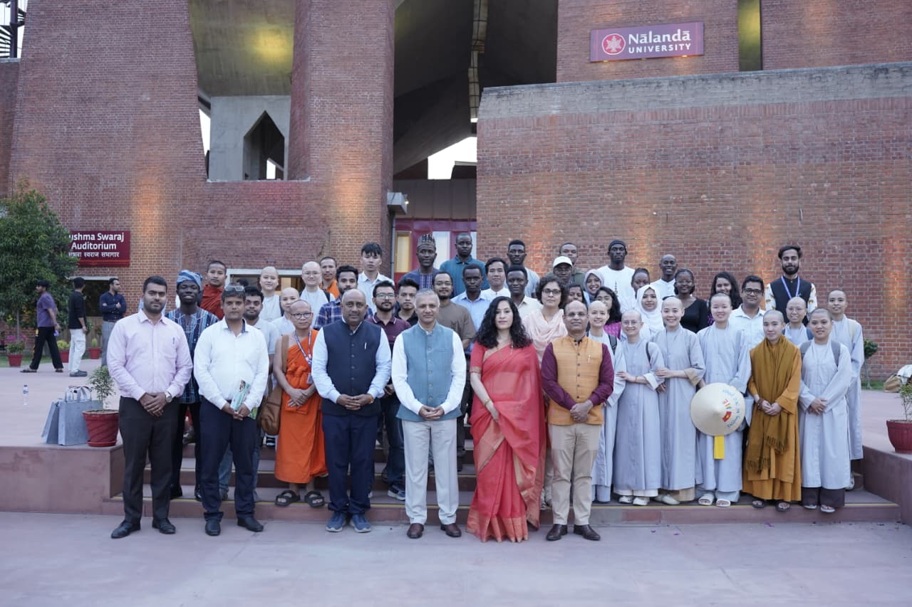 ICCR Director General Visits Nalanda University; Delivers Address on Cultural Diplomacy