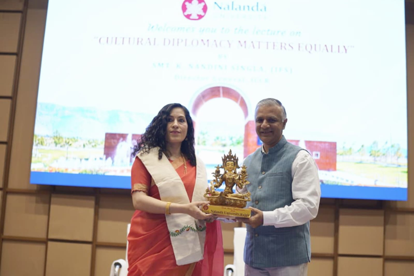 ICCR Director General Visits Nalanda University; Delivers Address on Cultural Diplomacy