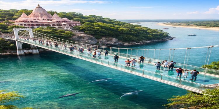 Bihar To Build Second Glass Bridge At Ajgaivinath Dham Ahead Of Shravani Mela