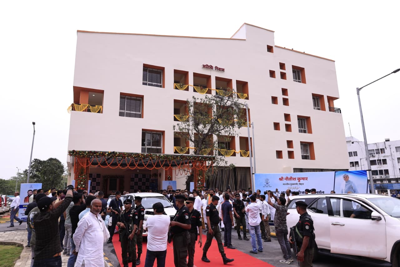 Nitish Kumar Inaugurates Legislative Council Guest House And New Facilities In Patna