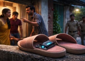 Patna Man Tracks Wife With GPS In Slippers, Confrontation Leads To Police Station Drama