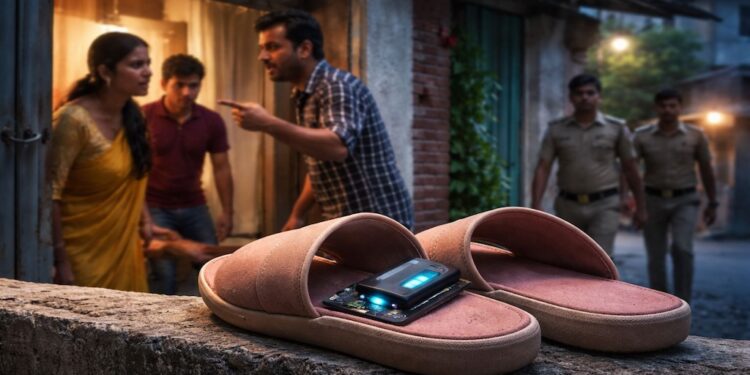 Patna Man Tracks Wife With GPS In Slippers, Confrontation Leads To Police Station Drama