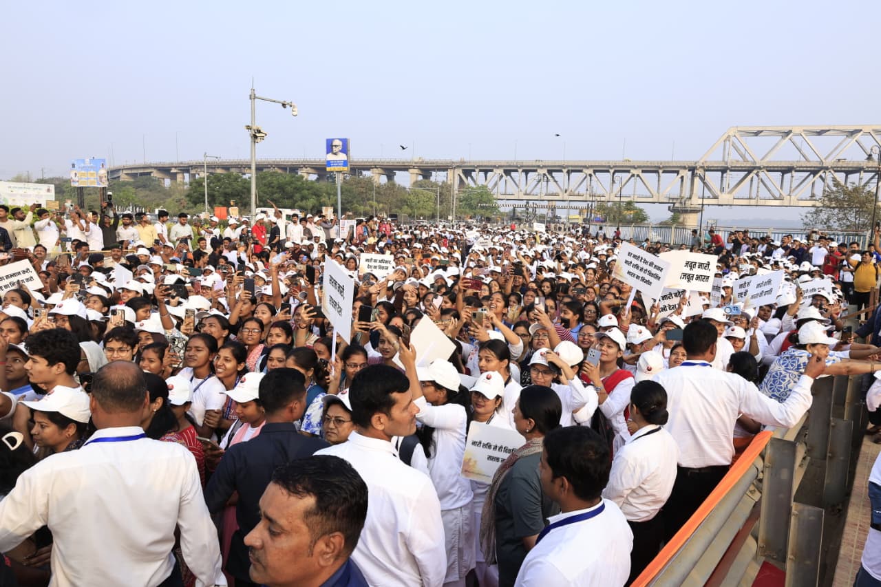 Bihar CM Samrat Choudhary Flags Off ‘Nari Shakti Run’ In Patna, Backs Women’s Reservation Push