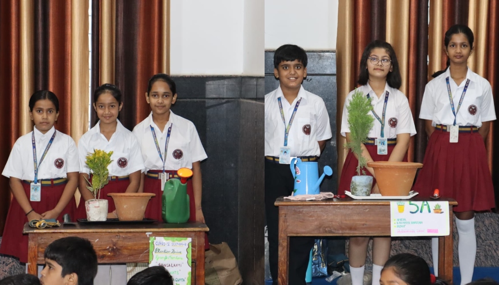 Students Lead Plantation Drive At St Michael’s Patna To Promote Environmental Awareness