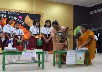 Students Lead Plantation Drive At St Michael’s Patna To Promote Environmental Awareness