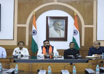 Samrat Choudhary Takes Charge, Holds First Review Meeting With Top Officials Minutes After Oath