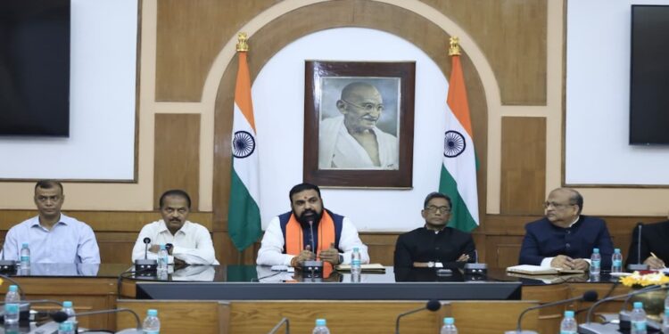 Samrat Choudhary Takes Charge, Holds First Review Meeting With Top Officials Minutes After Oath