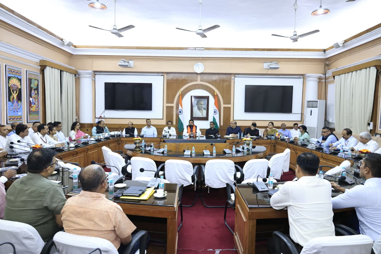 Samrat Choudhary Takes Charge, Holds First Review Meeting With Top Officials Minutes After Oath
