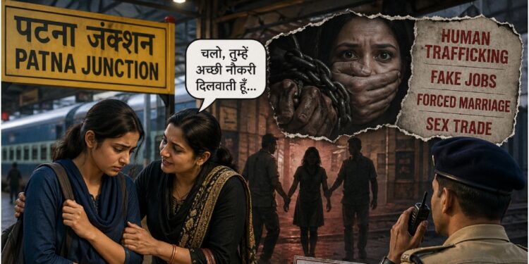 Traffickers Turn Bihar’s Railway Stations into Hunting Grounds for Vulnerable Women