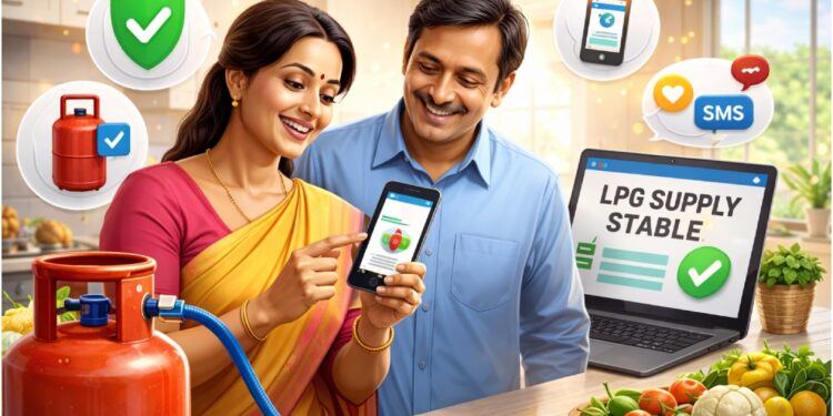 Digital LPG Booking Systems Help Households Stay Calm Amid Rumours of Shortage