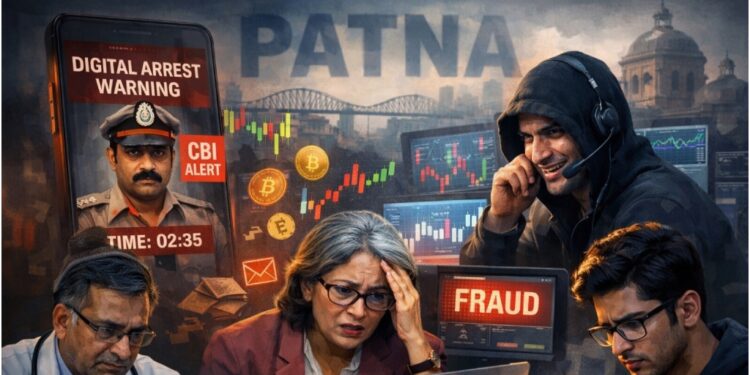 Cyber Scams Surge in Patna as Even Professors and Doctors Fall Victim