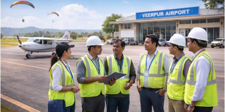 Veerpur Airport to Become Bihar’s Hub for Flying, Paragliding and Skydiving