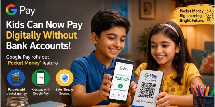 Kids Can Now Pay Digitally Without Bank Accounts as Google Pay Rolls Out ‘Pocket Money’ Feature