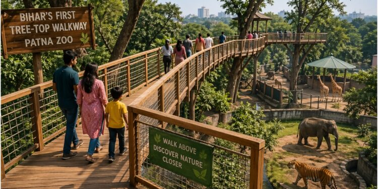 Bihar’s First Tree-Top Walkway to Bring a New Adventure Experience to Patna Zoo