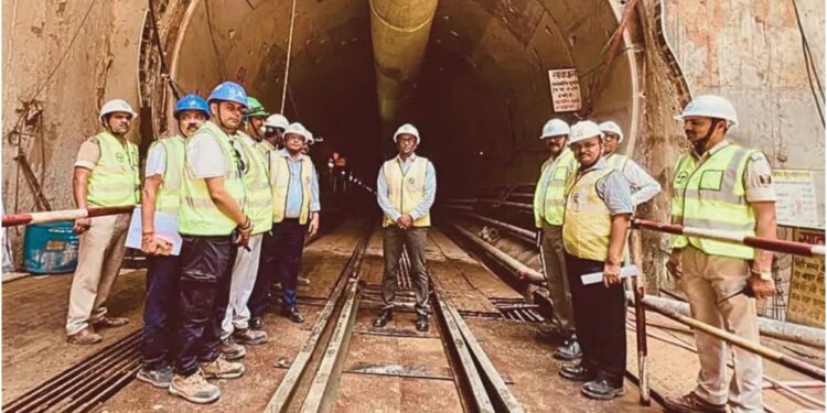 Patna Metro Picks Up Speed as Officials Inspect Underground Tunnels Across Key Corridor